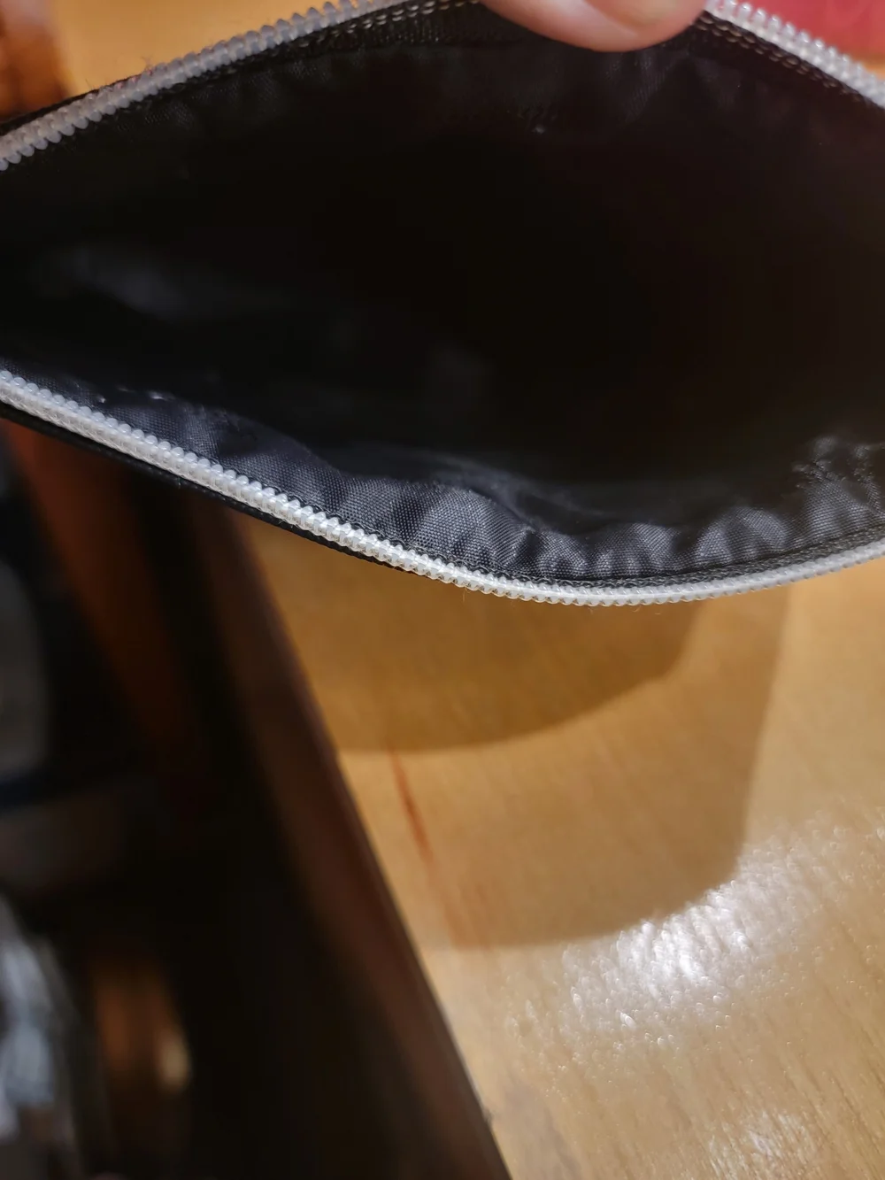 Victoria's Secret Black Cosmetic Pouch
